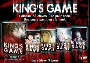 folie maladie mentale dans les manga survival game King's Game