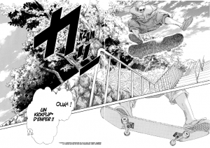 Sk8r's kana éditions skatebaord Hajime Tojitsuki manga