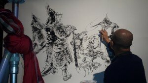fibd 2016 Angoulême 2016 Kim Jung Gi live drawing
